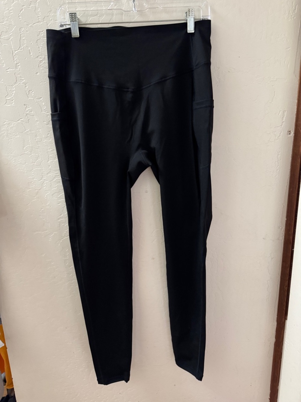 Black High-Waist Workout Leggings